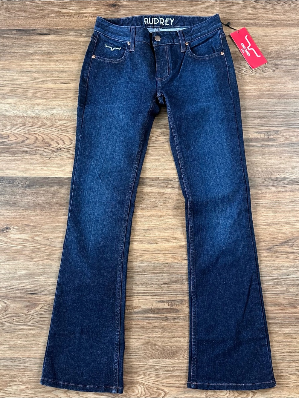 Kimes Ranch Audrey Bootcut Jeans Women 2 NWT Rodeo Farm‎ Workwear Cowboy Western